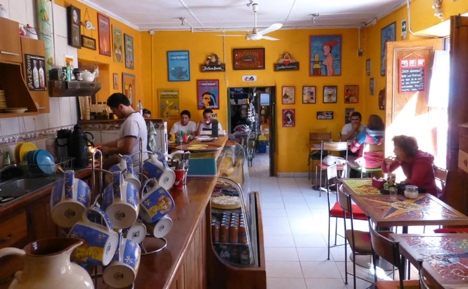 sala de chá vegetariana
