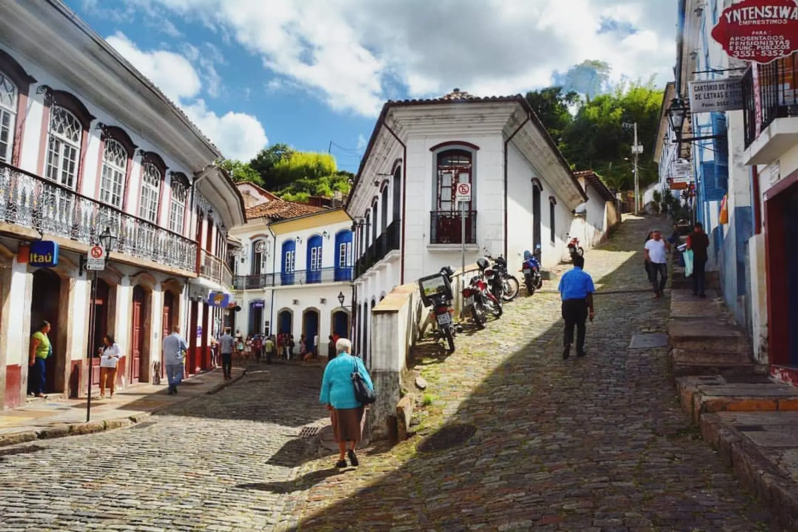 Ciudad colonial en Brasil