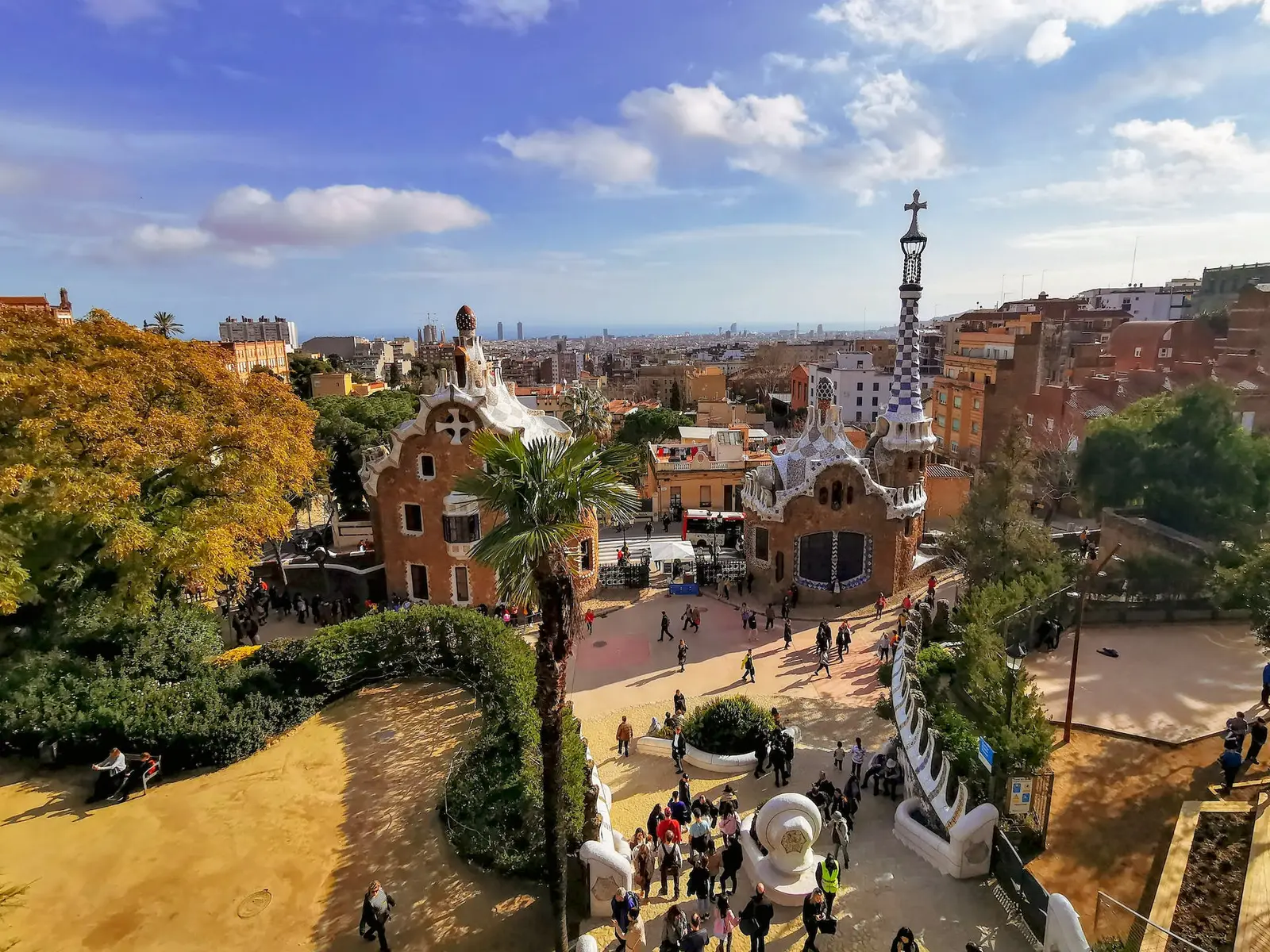 Vista da cidade de Barcelona