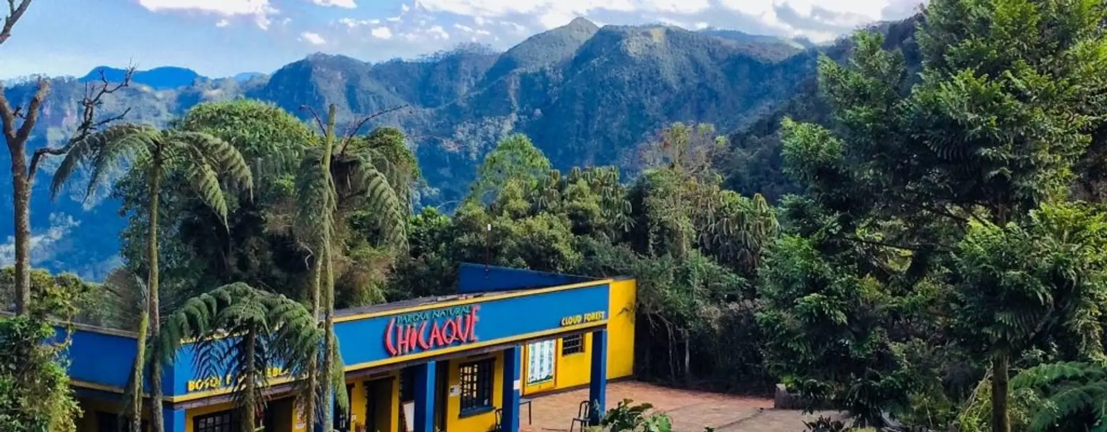 Parque de naturaleza cerca de la ciudad de Bogotá